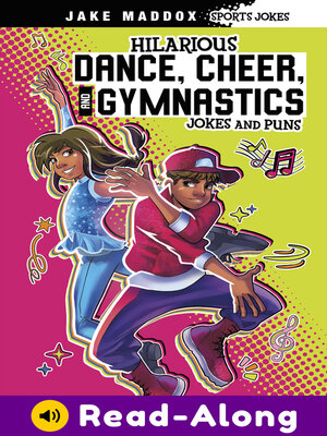 cover image of Hilarious Dance, Cheer, and Gymnastics Jokes and Puns